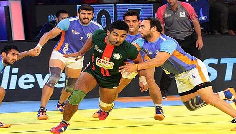 ಕಬಡ್ಡಿ ಮಾಸ್ಟರ್ಸ್: ಪಾಕ್ ಧೂಳಿಪಟ ಮಾಡಿದ ಭಾರತ ಸೆಮಿಫೈನಲ್ಗೆ!