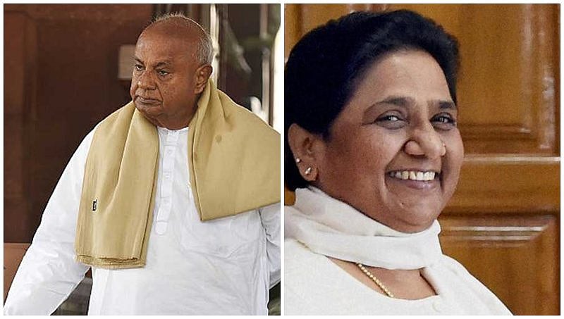 ರಾಷ್ಟ್ರ ರಾಜಕಾರಣದಲ್ಲಿ ಶಕ್ತಿ ಪ್ರದರ್ಶನಕ್ಕೆ ದೇವೇಗೌಡ ಸಜ್ಜು: ಮಾಯಾವತಿ ಓಲೈಕೆಯಲ್ಲಿ ಮಾಜಿ ಪ್ರಧಾನಿ