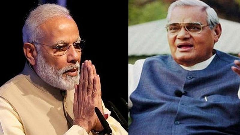 ಏಮ್ಸ್'ನಲ್ಲಿ ಅಟಲ್ ಬಿಹಾರಿ ವಾಜಪೇಯಿ ಭೇಟಿಯಾದ ಪ್ರಧಾನಿ ಮೋದಿ