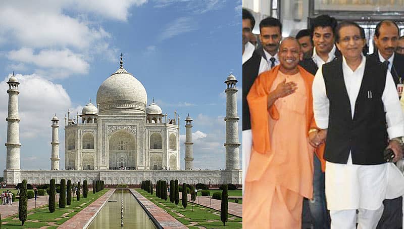 'ತಾಜ್ ಮಹಲ್ ಕೆಡವೋಣ, ಮೊದಲ ಏಟು ಸಿಎಂ ಯೋಗಿ ಹಾಕಲಿ, ಎರಡನೇ ಏಟು ನಾನು ಹಾಕುತ್ತೇನೆ': ಅಜಂ ಖಾನ್