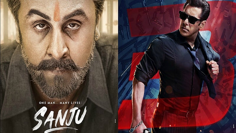 ಬಾಕ್ಸ್ ಆಫೀಸ್ನಲ್ಲಿ ಧೂಳೆಬ್ಬಿಸಿದ ಸಂಜೂ, ಸಲ್ಮಾನ್ರ ರೇಸ್ 3 ದಾಖಲೆ ಉಡೀಸ್!