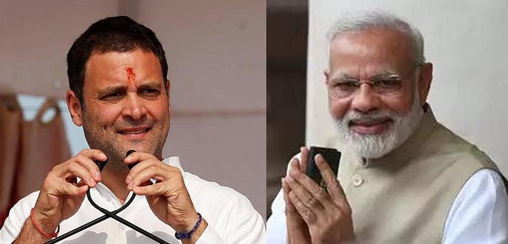 ಸ್ವಿಸ್ ಬ್ಯಾಂಕ್'ಗಳಲ್ಲಿ ಭಾರತೀಯರ ಠೇವಣಿ ಪ್ರಮಾಣ ಏರಿಕೆ: ಪ್ರಧಾನಿ ಮೋದಿಗೆ ರಾಹುಲ್ ತಿರುಗೇಟು