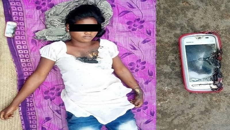 ಒಡಿಶಾ: ಮಾತನಾಡುತ್ತಿದ್ದಾಗ  ಮೊಬೈಲ್ ಫೋನ್ ಸ್ಫೋಟಗೊಂಡು ಯುವತಿ ಸಾವು