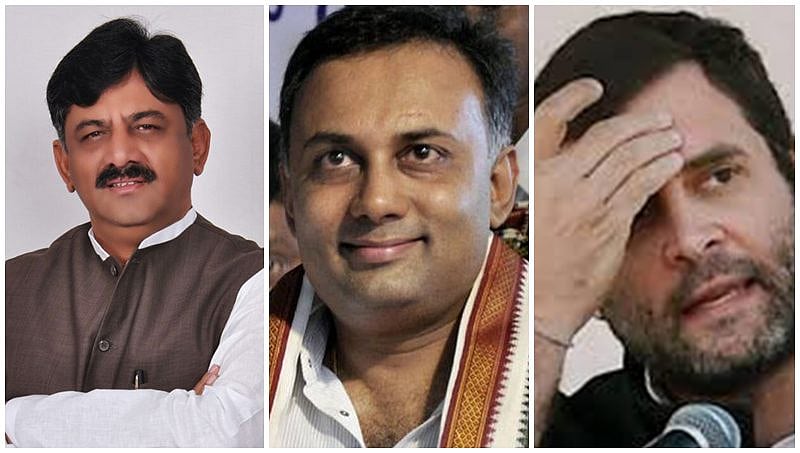 ಕೆಪಿಸಿಸಿ ಅಧ್ಯಕ್ಷ ಸ್ಥಾನಕ್ಕೆ ಡಿಕೆಶಿ, ದಿನೇಶ್ ಪಟ್ಟು:  ಹೈಕಮಾಂಡ್ ಗೆ ಇಕ್ಕಟ್ಟು