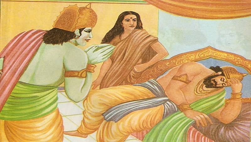 ರಾಮರ ಪ್ರಮಾಣ ಕೇಳಿ ಮೆಟ್ಟಿಬಿದ್ದ ದಶರಥ !