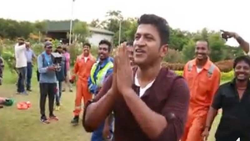 ಚಾಲೆಂಜ್ ಮಾಡಿದವರಿಗೆ ಸರಿಯಾಗೇ ಉತ್ತರ ಕೊಟ್ಟ ಪವರ್ ಸ್ಟಾರ್, ಪುನೀತ್ ಫಿಟ್ನೆಸ್ ಚಾಲೆಂಜ್ ವೀಡಿಯೋ ವೈರಲ್