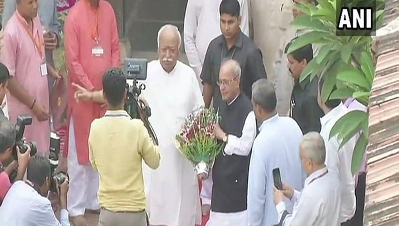 ಆರ್‏ಎಸ್ಎಸ್ ಸಂಸ್ಥಾಪಕ ಹೆಡಗೇವಾರ್‌ ಭಾರತ ಮಾತೆಯ ಹೆಮ್ಮೆಯ ಪುತ್ರ: ಪ್ರಣಬ್ ಮುಖರ್ಜಿ