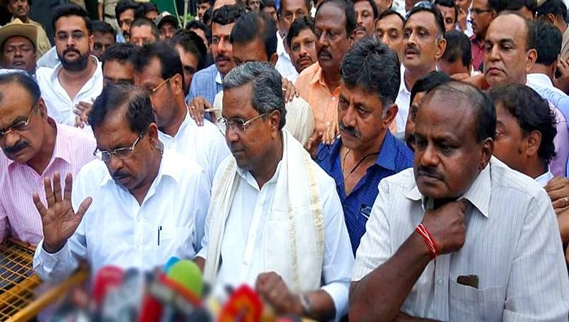 ಕಾಂಗ್ರೆಸ್ ಒಳಜಗಳದಲ್ಲಿ 'ದಳಪತಿ' ಮೂಗು ತೂರಿಸಿದ್ದೇಕೆ?: ಎತ್ತ ಸಾಗುತ್ತಿದೆ ರಾಜ್ಯ ಕಾಂಗ್ರೆಸ್ ನಾಯಕತ್ವ?
