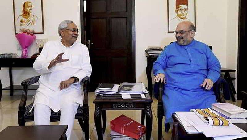 ನಿತೀಶ್ ಕುಮಾರ್ -ಅಮಿತ್ ಶಾ ಭೇಟಿ: ಸೀಟು ಹಂಚಿಕೆ ಸಂಬಂಧ ಚರ್ಚೆ