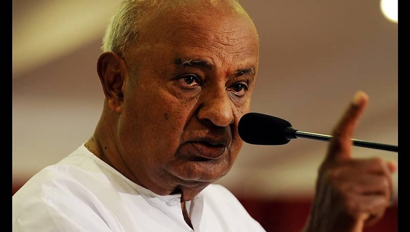 ಸಮ್ಮಿಶ್ರ ಸರ್ಕಾರದಲ್ಲಿ ಕುಮಾರಸ್ವಾಮಿ  ಮೇಲೆ ಒತ್ತಡ ಹೆಚ್ಚಿದೆ- ಎಚ್. ಡಿ. ದೇವೇಗೌಡ