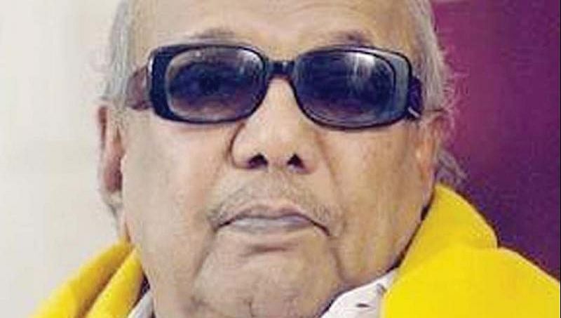 ಮಾಜಿ ಸಿಎಂ ಹಾಗೂ ಡಿಎಂಕೆ ಅಧ್ಯಕ್ಷ ಕರುಣಾನಿಧಿ ಆಸ್ಪತ್ರೆಗೆ ದಾಖಲು