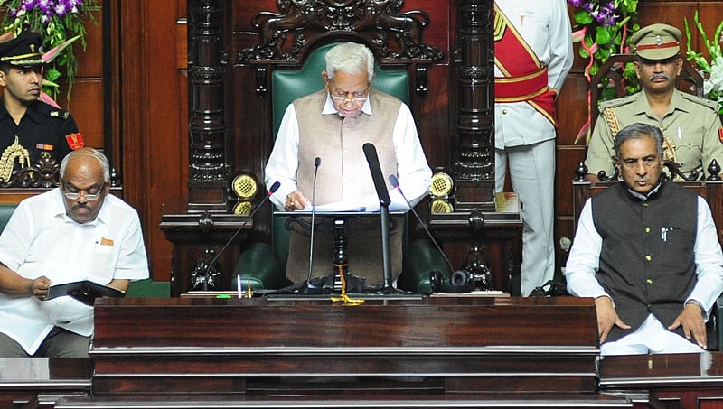 ಸಮ್ಮಿಶ್ರ ಸರ್ಕಾರದ ಮೊದಲ ಅಧಿವೇಶನ: ಇಸ್ರೇಲ್ ಕೃಷಿ ಪದ್ಧತಿ ಬಗ್ಗೆ ಸ್ಪಷ್ಟತೆ ಬೇಕು- ರಾಜ್ಯಪಾಲ ವಜೂಭಾಯಿ ವಾಲಾ
