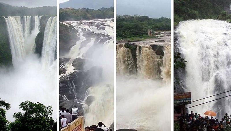 ರಾಜ್ಯದ ಜಲಪಾತಗಳಲ್ಲಿ ಮುಂಗಾರು ಮಳೆ ನರ್ತನ!