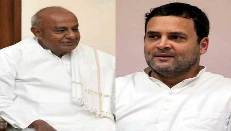 ರಾಹುಲ್ ಗಾಂಧಿ ಪ್ರಧಾನಿಯಾಗಲು ನಮ್ಮ ತಕರಾರಿಲ್ಲ: ಎಚ್.ಡಿ ದೇವೇಗೌಡ