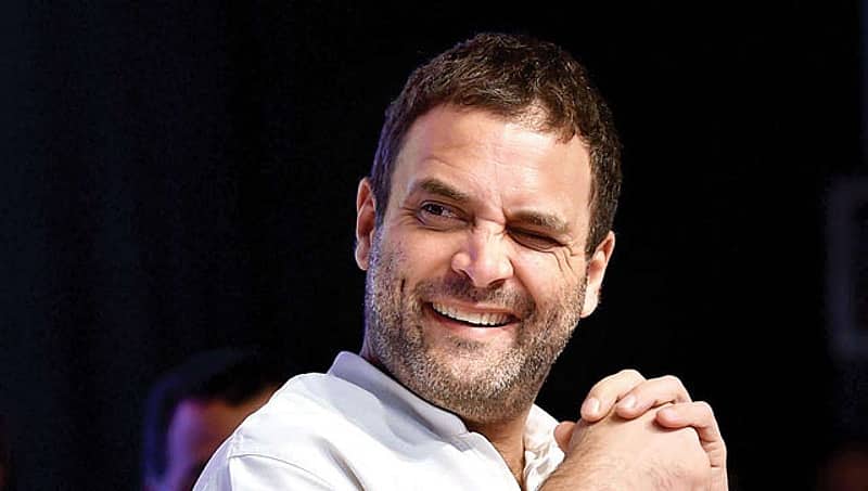 ಆಲಿಂಗನದ ವಿಷಯ: ಈಗ  ಬಿಜೆಪಿ ಸಂಸದರು ನಾನು ಎದುರಾದರೆ 2 ಹೆಜ್ಜೆ ಹಿಂದಿಡುತ್ತಾರೆ- ರಾಹುಲ್ ಗಾಂಧಿ