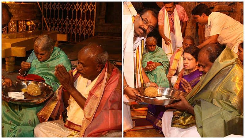 ಚಂದ್ರಗ್ರಹಣ ಹಿನ್ನೆಲೆ: ತಿರುಪತಿ ತಿಮ್ಮಪ್ಪನ ಮೊರೆ ಹೋದ ದೇವೇಗೌಡರ ಕುಟುಂಬ