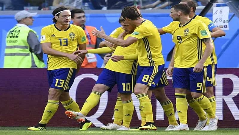 1-0 ಗೋಲುಗಳಿಂದ ಸ್ವಿಟ್ಜರ್ಲ್ಯಾಂಡ್ ಸೋಲಿಸಿದ ಸ್ವಿಡನ್ , ಕ್ವಾರ್ಟರ್ ಫೈನಲ್ ಪ್ರವೇಶ