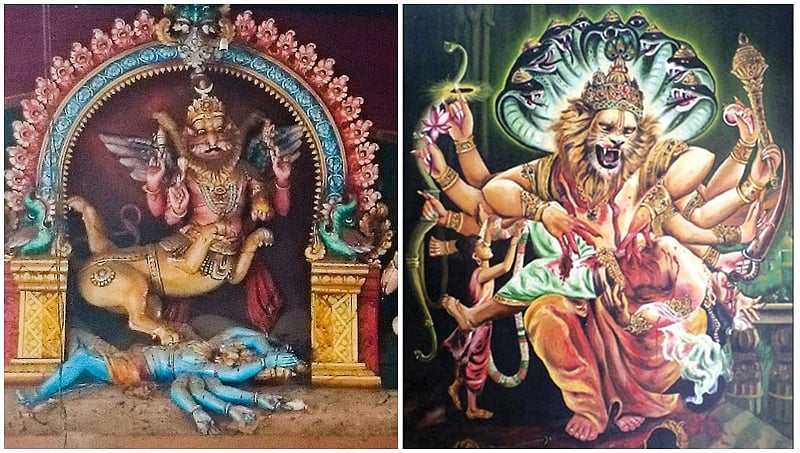 ಶಿವ ಶರಭೇಶ್ವರನಾಗಿ ಅವತರಿಸಿದ್ದೇಕೆ? ನೃಸಿಂಹ-ಶರಭೇಶ್ವರ ಅವತಾರದ ಬಗ್ಗೆ ತಿಳಿದರೆ ಅಚ್ಚರಿಗೊಳ್ಳುತ್ತೀರಿ!