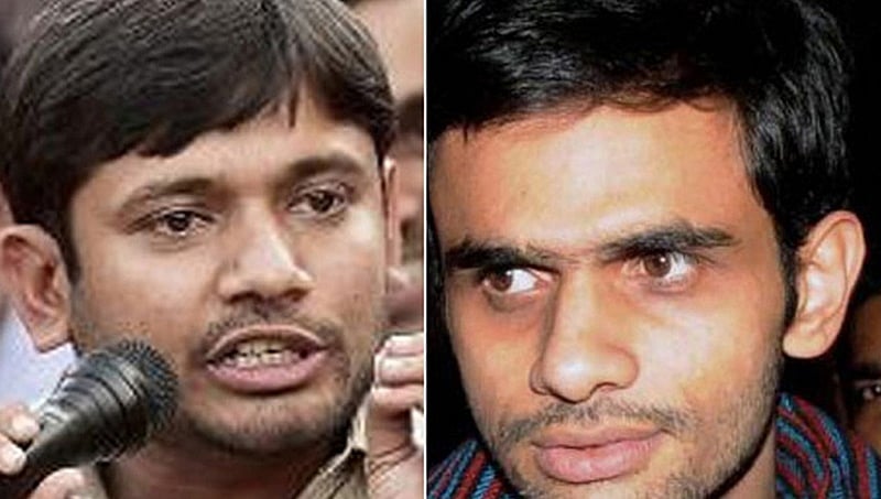 ದೇಶದ್ರೋಹ ಆರೋಪ: ಉಮರ್ ಖಲೀದ್, ಕನ್ಹಯ ಕುಮಾರ್ ಶಿಕ್ಷೆ ನಿರ್ಧಾರ ಎತ್ತಿಹಿಡಿದ ಜೆಎನ್ ಯು