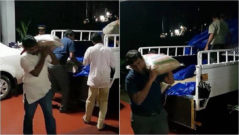 ಕೇರಳ: ನಿರಾಶ್ರಿತರ ಕ್ಯಾಂಪ್‌ನಲ್ಲಿ ಸಾಮಗ್ರಿಗಳನ್ನು ಅನ್‌ಲೋಡ್‌ ಮಾಡಿದ ಐಎಎಸ್ ಅಧಿಕಾರಿಗಳು, ಫೋಟೋ ವೈರಲ್