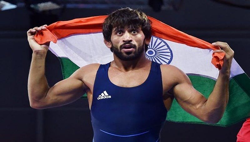 ಏಷ್ಯನ್ ಕ್ರೀಡಾಕೂಟ 2018:  ಫ್ರೀಸ್ಟೈಲ್ ಕುಸ್ತಿ ವಿಭಾಗದಲ್ಲಿ ಬಜರಂಗ್ ಪುನಿಯಾಗೆ ಚಿನ್ನದ ಪದಕ