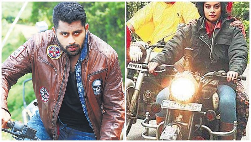 ಅಮರ್ ಚಿತ್ರಕ್ಕಾಗಿ ಬೈಕ್ ನಲ್ಲಿ ಅಭಿಷೇಕ್ , ತನ್ಯಾ ರೈಡಿಂಗ್