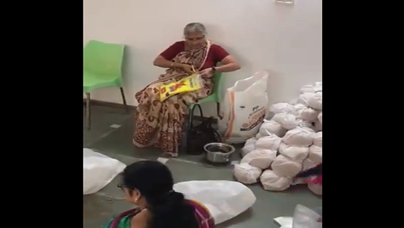 ಅಮ್ಮನದ್ದು ನಿಸ್ವಾರ್ಥ ಸೇವೆ: ಕೊಡಗಿನ ಕಣ್ಣೀರಿಗೆ ಮಿಡಿದ ಇನ್ಫೋಸಿಸ್ ಸುಧಾ ಮೂರ್ತಿ, ವಿಡಿಯೋ ವೈರಲ್!