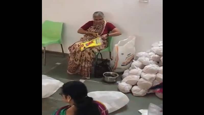 ಅಮ್ಮನದ್ದು ನಿಸ್ವಾರ್ಥ ಸೇವೆ: ಕೊಡಗಿನ ಕಣ್ಣೀರಿಗೆ ಮಿಡಿದ ಇನ್ಫೋಸಿಸ್ ಸುಧಾ ಮೂರ್ತಿ, ವಿಡಿಯೋ ವೈರಲ್!