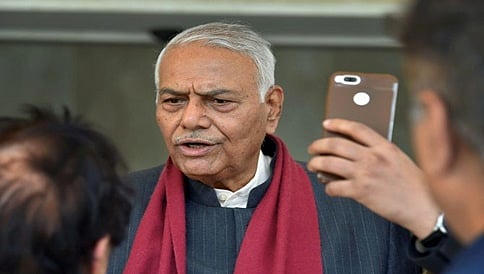 ವಿದೇಶದಲ್ಲಿ ಭಾರತದ ಟೀಕೆ ಪ್ರಾರಂಭಿಸಿದ್ದು ಪ್ರಧಾನಿ, ಅದನ್ನು ಅನುಸರಿಸಬೇಡಿ: ಯಶವಂತ್ ಸಿನ್ಹಾ