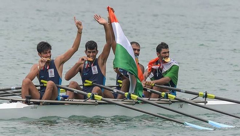 ಏಷ್ಯನ್ ಗೇಮ್ಸ್ 2018: ರೋಯಿಂಗ್ನಲ್ಲಿ ಭಾರತಕ್ಕೆ 1 ಚಿನ್ನ, 2 ಕಂಚು!