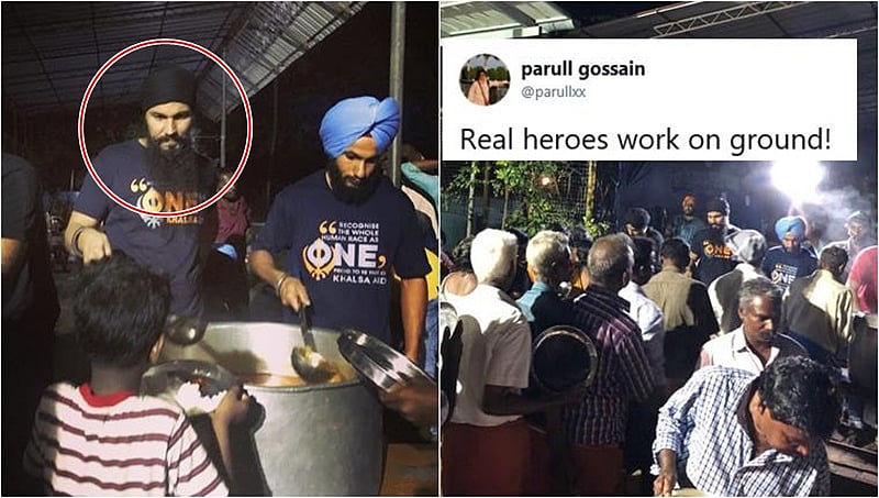 ಕೇರಳ ಸಂತ್ರಸ್ತರ ಸೇವೆಯಲ್ಲಿ ಬಾಲಿವುಡ್ ನಟ ರಣದೀಪ್ ಹೂಡಾ!