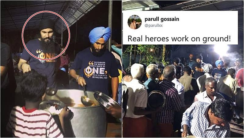 ಕೇರಳ ಸಂತ್ರಸ್ತರ ಸೇವೆಯಲ್ಲಿ ಬಾಲಿವುಡ್ ನಟ ರಣದೀಪ್ ಹೂಡಾ!