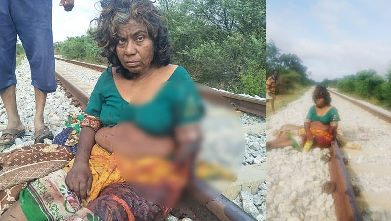ಚಿಂತಾಮಣಿ: ರೈಲಿಗೆ ಸಿಕ್ಕಿ ತುಂಡಾದ ಮಹಿಳೆಯ ಕೈ ನಾಯಿಗಳ ಪಾಲು!
