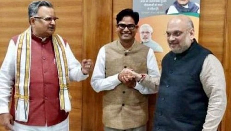 ಐಎಎಸ್ ಹುದ್ದೆ ತ್ಯಜಿಸಿದ್ದ ರಾಯಪುರ ಮಾಜಿ ಜಿಲ್ಲಾಧಿಕಾರಿ ಬಿಜೆಪಿ ಸೇರ್ಪಡೆ