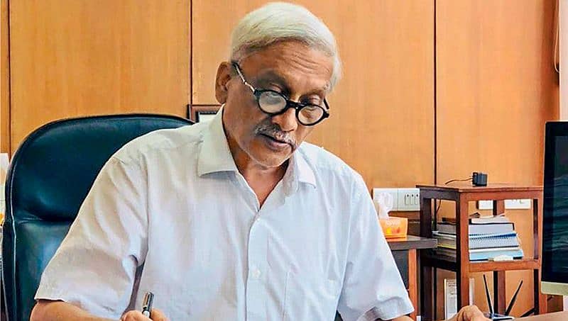 ಚಿಕಿತ್ಸೆಗಾಗಿ ಮತ್ತೆ ಅಮೆರಿಕಾಗೆ ತೆರಳಲಿರುವ ಗೋವಾ ಸಿಎಂ ಮನೋಹರ್ ಪರಿಕ್ಕರ್