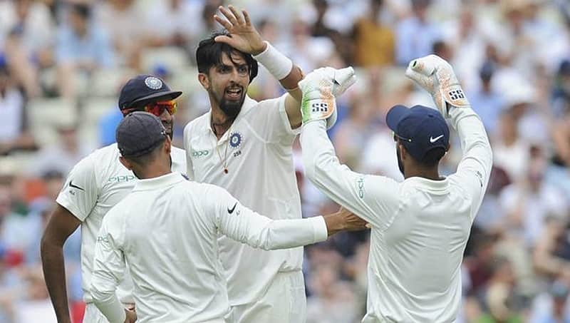ಇಶಾಂತ್ ಶರ್ಮಾ ಮಾರಕ ಬೌಲಿಂಗ್ ಗೆ ತತ್ತರಿಸಿದ ಇಂಗ್ಲೆಂಡ್: 2 ನೇ ಇನ್ನಿಂಗ್ಸ್ ನಲ್ಲಿ 7 ವಿಕೆಟ್ ಪತನ