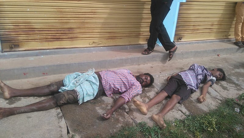 ಶಿವಮೊಗ್ಗ: ಮ್ಯಾನ್ ಹೋಲ್'ಗಿಳಿದ ಇಬ್ಬರು ಕಾರ್ಮಿಕರು ಉಸಿರುಗಟ್ಟಿ ಸಾವು