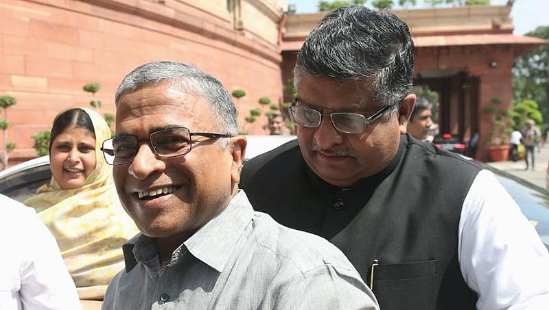 ರಾಜ್ಯಸಭಾ ಉಪಸಭಾಪತಿಯಾಗಿ ಎನ್'ಡಿಎ ಅಭ್ಯರ್ಥಿ ಹರಿವಂಶ ಸಿಂಗ್ ಆಯ್ಕೆ