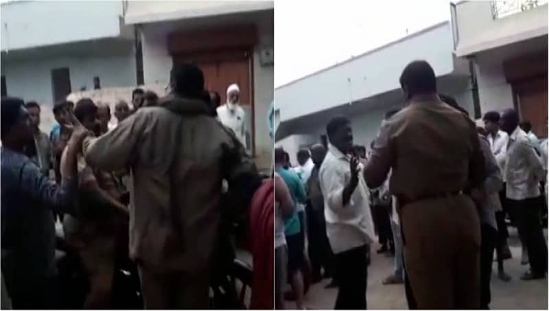ಗದಗ: ಮದ್ಯದ ಅಮಲೇರಿ ನಡುಬೀದಿಯಲ್ಲೇ ಕಿತ್ತಾಡಿಕೊಂಡ ಪೋಲೀಸ್ ಪೇದೆಗಳು, ವೀಡಿಯೋ ವೈರಲ್