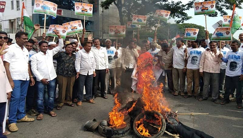 ಭಾರತ್ ಬಂದ್ ಗೆ ಕರ್ನಾಟಕದಲ್ಲಿ ಮಿಶ್ರ ಪ್ರತಿಕ್ರಿಯೆ: ಸಹಜ ಸ್ಥಿತಿಯತ್ತ ಜನಜೀವನ