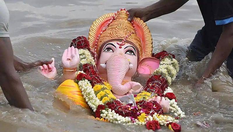 7,000 ಸಾವಿರ ಪಿಒಪಿ ಗಣೇಶ ಮೂರ್ತಿಗಳ ವಿಸರ್ಜನೆ
