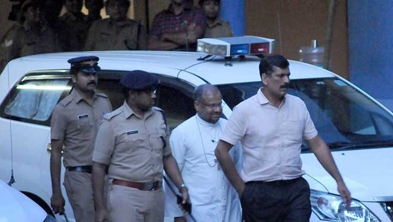 ಕೇರಳ ನನ್ ಅತ್ಯಾಚಾರ ಪ್ರಕರಣ: ಬಿಷಪ್ ಫ್ರಾಂಕೊ ಮುಲಕ್ಕಲ್ ಬಂಧನ