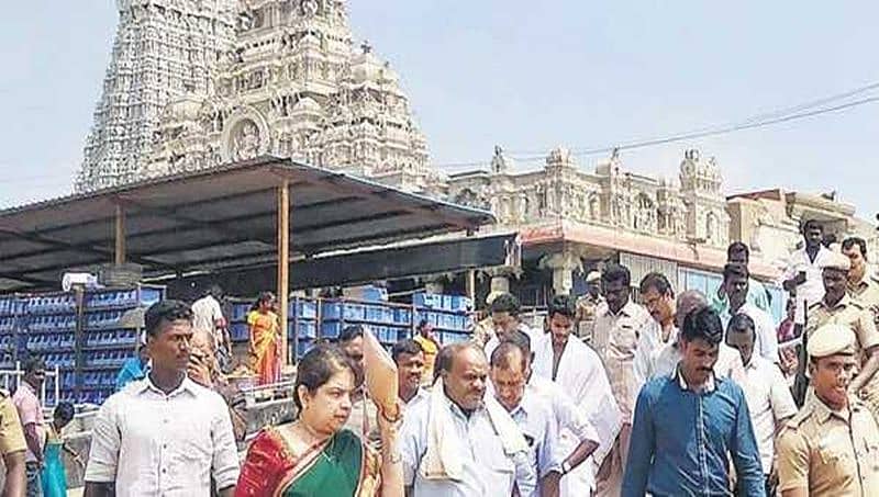 4 ತಿಂಗಳಲ್ಲಿ 40 ದೇಗುಲ ಯಾತ್ರೆ: ಸಿಎಂ ಕುಮಾರಸ್ವಾಮಿ ಟೆಂಪಲ್ ರನ್ ಹಿಂದಿನ ರಹಸ್ಯವೇನು?