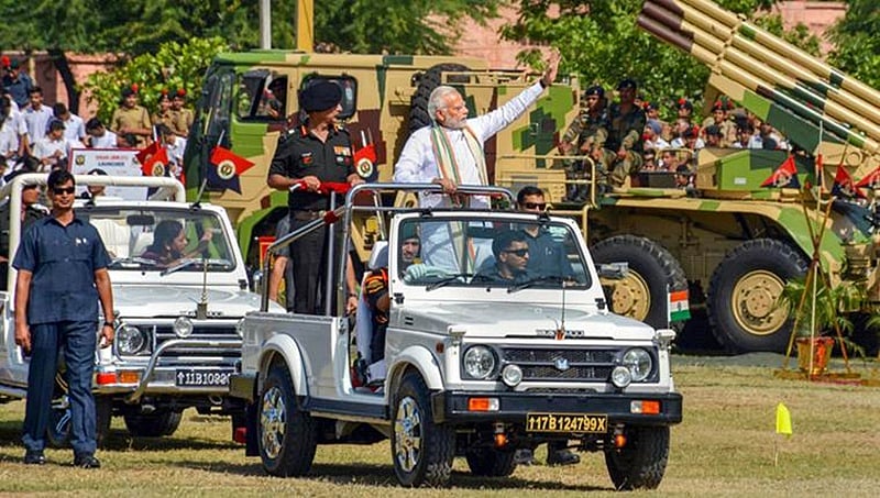 ಕೆಚ್ಚೆದೆಯ ಸೈನಿಕರ ತ್ಯಾಗದ ಬಗ್ಗೆ ದೇಶವು ಹೆಮ್ಮೆ ಪಡುತ್ತದೆ: 'ಪರಾಕ್ರಮ ಪರ್ವ' ದಲ್ಲಿ ಪ್ರಧಾನಿ ಮೋದಿ ಸಂದೇಶ