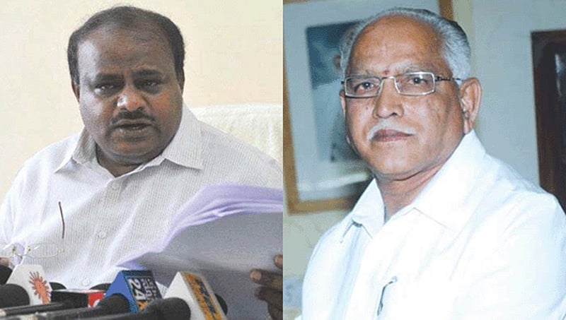 ಸರ್ಕಾರ ಉರುಳಿಸಲು ಐಟಿ ಜತೆ ಬಿಜೆಪಿ ಡೀಲ್: ಸಿಎಂ ಎಚ್ ಡಿಕೆ ಆರೋಪಕ್ಕೆ ಬಿಎಸ್ ವೈ ಕಿಡಿ