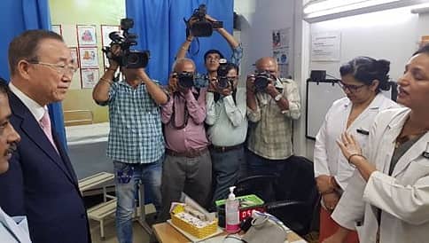 ದೆಹಲಿಯ ಮೊಹಲ್ಲಾ ಕ್ಲಿನಿಕ್ ಯೋಜನೆಯನ್ನು ಮನಸಾರೆ ಹೊಗಳಿದ ಬನ್ ಕಿ ಮೂನ್