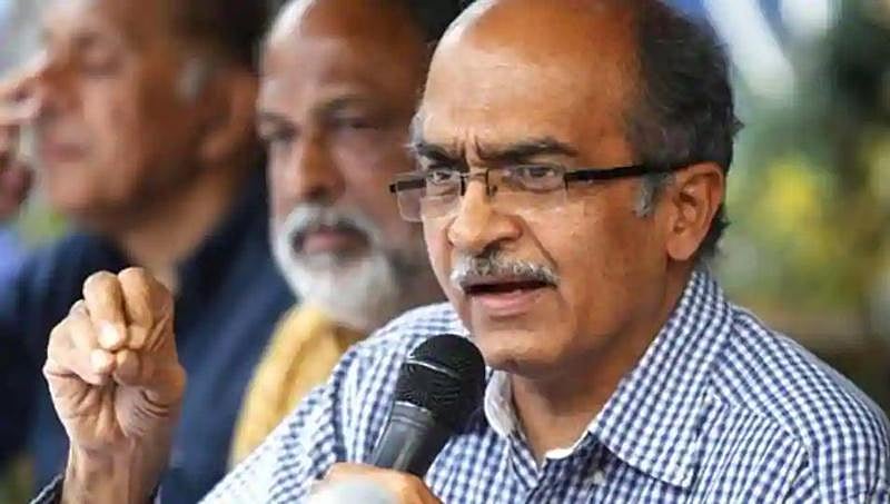 ರಫೇಲ್ ಒಪ್ಪಂದ ಕುರಿತು ಐಎಎಫ್ ಅಧಿಕಾರಿಗಳ ಮೇಲೆ ಕೇಂದ್ರದಿಂದ ಒತ್ತಡ: ಹಿರಿಯ ವಕೀಲ ಪ್ರಶಾಂತ್ ಭೂಷಣ್