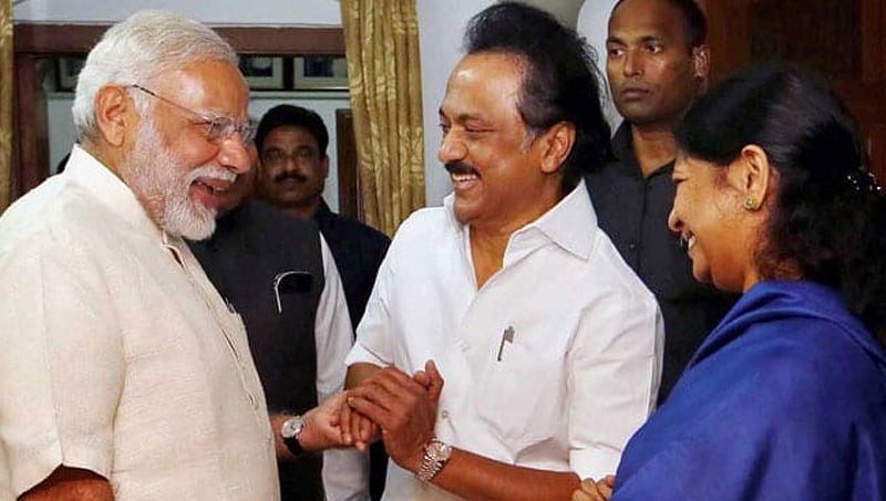 ಮೋದಿ ಏನು ವಾಜಪೇಯಿ ಅಲ್ಲ, ಬಿಜೆಪಿ ಜೊತೆ ಮೈತ್ರಿ ಪ್ರಶ್ನೆಯೇ ಇಲ್ಲ: ಎಂಕೆ ಸ್ಟಾಲಿನ್
