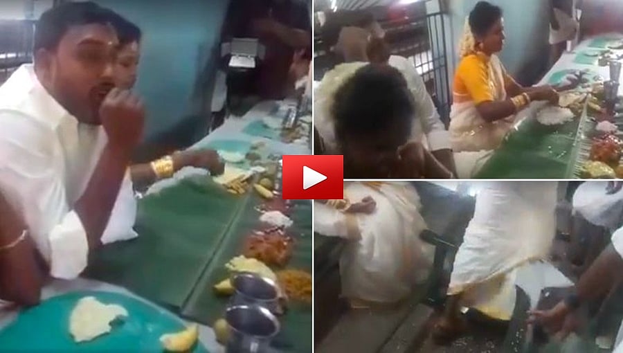 ವರನಿಗೆ ರ್ಯಾಗಿಂಗ್: ಸಿಟ್ಟಿಗೆದ್ದ ವರ ಮಾಡಿದ್ದನ್ನು ಕಂಡು ಬೆಚ್ಚಿಬಿದ್ದ ಸ್ನೇಹಿತರು, ವಿಡಿಯೋ ವೈಲರ್!