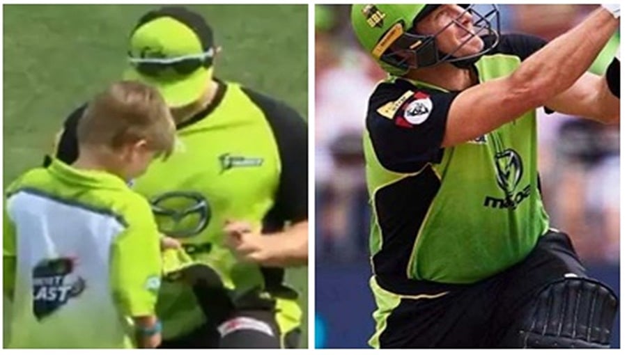 ತಂದೆ-ಮಗನ ಬಾಂಧವ್ಯ: ಮಗನಿಗಾಗಿ ಮೈದಾನದಲ್ಲೇ ಆಟೋಗ್ರಾಫ್ ಸಹಿ ಮಾಡಿದ ಶೇನ್ ವ್ಯಾಟ್ಸನ್!